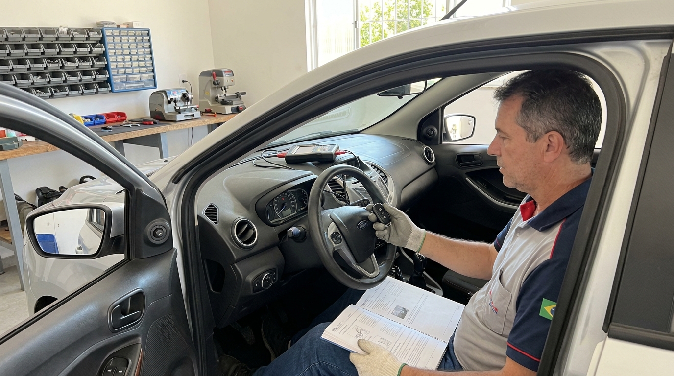 Cópia de Chave Codificada em Vila Velha‑ES
